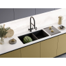 Мойка OMOIKIRI TAKI 85-2-LB-U/IF SIDE LG нерж.сталь/светлое золото 4997038